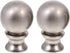 Beaupretty Cow Horn Lamp Finials 2-Pack Decorative Lamp Knobs for Table and