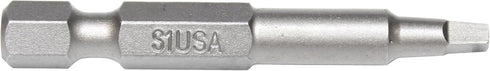 Mayhew Tools 19606-4 Square Recess Power Bit, 4-Pack, NO. 1 x 2"