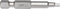 Mayhew Tools 19606-4 Square Recess Power Bit, 4-Pack, NO. 1 x 2"