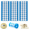 Synthetic Filter Paper Stickers, 20 mm, 0.3 µm Monotub Filter Discs for Mycology - 90 Count for Fruiting Chamber