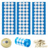 Synthetic Filter Paper Stickers, 20 mm, 0.3 µm Monotub Filter Discs for Mycology - 90 Count for Fruiting Chamber