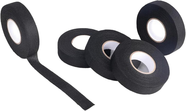 YYTQP Wiring Harness Tape High Temp Wire Cable Loom Self-Adhesive Fabric Tape for