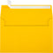 LUXPaper A9 Invitation Envelopes | Peel & Press | Sunflower Yellow | 5 3/4" x 8 3/4" | 80lb. Text | 50 Qty
