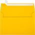 LUXPaper A9 Invitation Envelopes | Peel & Press | Sunflower Yellow | 5 3/4" x 8 3/4" | 80lb. Text | 50 Qty