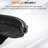 LIMXYZ (H005) Split Cowhide Wrap-Around Helmet Bib Cover with Press Fit Seal, for Most Welding Helmets Accessories