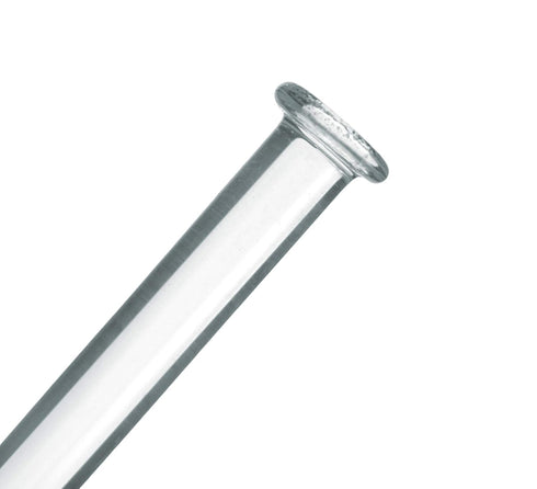 EISCO 10PK Glass Stirring Rods, 11.8", Spade & Button Ends, 6mm Diameter, Borosilicate 3.3 Glass