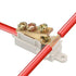 Linkstyle 10PCS 6 AWG Gauge T-Type Wire Connector Nut Kit, 80A Quick Wiring Connection Terminal