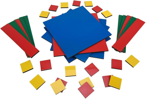 Set 35 EAI Education Magnetic Demonstration Algebra Tiles