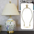 10 Inch Lamp Harp, Gold 2 Set, Metal Lamp Shade Harp Holder, DIY Detachable Lampshade Bracket