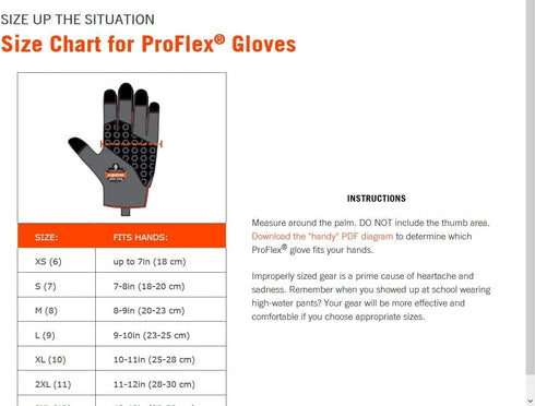 Ergodyne Cut Resistant Work Gloves, A3 Sandy Nitrile Coated Palms for Optimal Grip, Gray, X-Large, Pack of 1