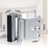 2PACK 800 lbs, Door Reinforcement Lock, Home Security Door Lock Withstands Childproof Top Door Lock Latch for Toddlers