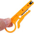 Cable Wire Stripper, 10 Pack Tool for CAT 5, CAT 5e, CAT 6 Data Lines, Mini Crimping Tool for Electrician Household Use