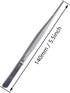 Long Forceps Tweezers, Serrated Bent Tweezers Flat Tips Precision Curved Science Surgical Tongs Jewelers Needle Metal Sewing Sharp Small Kitchen Cooking Tweezers With Teeth Knurled Handles (1PCS) by kimairy