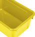 Storex Small Cubby Bins, Pack of 5, 12.2 x 7.8 x 5.1 Inches, Yellow