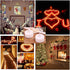 100PACK 200Hours LED Tea Lights Candles- Flameless Candles Realistic and Bright Flickering Long Lasting for Holiday