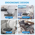 TushGuard Seat Cushion - Memory Foam Cushion for Office Chair, Car Seat, Airplane, Bleacher - Sciatica & Hip & Coccyx