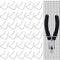 Pegboard Plier Holders, Stainless Steel Double Loop Hooks, 30 Pieces Accessories for Shop Store Supermarket Organizer