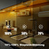 6PCS 12 Inch 3000K Dimmable Counter x Under Cabinet Lights Plug-in, Warm White LED Under Cabinet Lighting, Under Lights