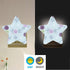 Burbuja 0.2W Flowers LED Night Light Plug into Wall Star-Shaped Nightlight Dusk to Dawn Auto Sensor for Bedroom