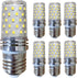 6 Pack E26 LED Light Bulbs, 60W Halogen Equivalent, Daylight White 6000K, Dimmable 6W 600Lm, Medium Screw Base