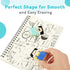 Mabor 8Pcs Cute Salaryman Erasers, Bald Uncle Desk Novelty Erasers for Kids and Office Supplies