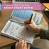 Panda Planner Sticky Notes Set – 140 Assorted Spring Colors with Dotted, Lined, Blank & Tabbed Notes