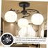 DECORNIJIA 4pcs Ceiling Light Chassis Base Ventilation Lamp Fixture for Chandelier Installation for Decor