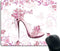 Smooffly Pink High Heel Mouse Pad