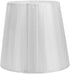 Bulb 5.51X4.92X3.54In LALAFINA Clip on Lampshade Cloth Lamp Cover for Bedroom Table Floor Lamps Portable Pleated Lamp