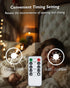 Remote Candles, 12PCS Flameless Tea Light Candles, Battery Operated with Timer, 400+ Hours LED Votive Decor