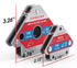 YESWELDER 25 LB & 50 LB Welding Magnet - 4 Pieces Magnetic Holder with 25 LBS / 50 LBS Holding Power