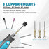 302PCS 1/8-Inch Rotary Tool Accessories Kit, Diameter Shanks Universal Fitment, Rotary Tool Bits for Cutting, Sanding