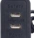 MUNEFE 5V Double USB Charge Station, Sofa Recessed USB Power Hub Wiring Board, Power Outlet Socket for Household