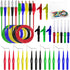 31PCS Back Probe Kit, Banana Plug to Copper Alligator Clip Automotive Test Leads Set for Car Repairing Diagnostic