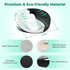 Tailbone SAHEYER Donut Pillow for Pain, Memory Foam Hemorrhoids Pillow for Sciatica Nerve, Sciatica Hip Coccyx Seat