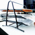 Performore 3 Tier Paper Tray Organizer for Desk, Black Stackable Metal Mesh Letter Trays for Document Storage