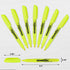 cloudriver Yellow Highlighters, Bulk Pack of 120, Bright Color, Chisel Tip, Quick Drying Ink for Home, School & Office