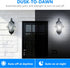 4 Pack A19 Bulbs Bulb 60W 9W, 5000K, E26 DAYBETTER Dusk to Dawn Light Outdoor, Auto On/Off Photocell Sensor LED Light