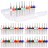 50pcs Dremel PCB Drill Bits Set, Spiral Flute Carbide 0.3mm-1.2mm for PCB Circuit Board Jewelry Making and More