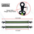 MELOTOUGH Tape Thong Electrical Tape Holder for Tool Belt, Tape Holder Strap for Tool Pouch(Lime)