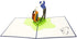 Golf 3D Pop Up Greeting Card for All Occasions - Love, Birthday, Retirement, Thank You, Get Well, Fathers, Mothers Day