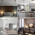 5W 3000K, 1.18 L11.8 Pendant Lights Kitchen Island, Modern Black Pendant Light for Bedroom Bedside Sofa Corner, Island