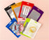 IRTGFHJE Packaging Pouches(White,12x20cm 200pcs) Flat Lock Bags Matte Aluminum Foil Frosted Window Zip Lock Bag DIY