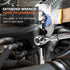 Wrench Extender for 1/2 Inch Drive Breaker Bars, Universal Extension Tool for Cheater Bar, Stubborn Nuts and Bolts