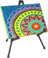 PATIKIL 1Set 14in Tabletop Easel Stand for Display, Small Portable Tripod for Signs, Art, Wedding