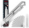 7-In-1 Multipurpose Utility Knife, Stainless Steel Retractable Box Cutter with 10PC SK5 Blades