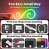 5V 16.4Ft 5M IP67 iNextStation RGB Smart IC USB Neon Led Strip Lights, Neon Rope Lights Flexible Multicolor Waterproof