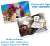 Uinkit 37lb Thin Flyer Paper, Glossy 8.5x11, 100 Sheets, Single Side, DIY Chip Bag, 135gsm for Inkjet Printer