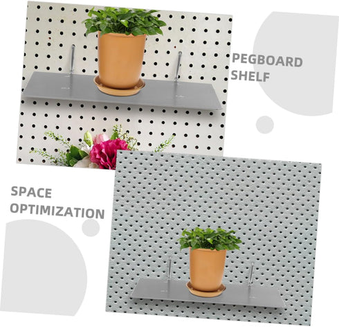 Unomor Pegboard Organizer for Craft and Workshop Storage