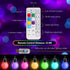 41ft 100 20*G40 Bulbs IP65 ALOVECO LED String Lights Outdoor Indoor USB Plug RGB Color Changing String Lights
